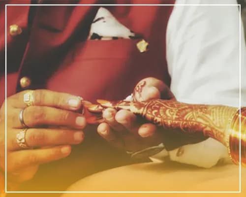 Engagement Puja - Sagai