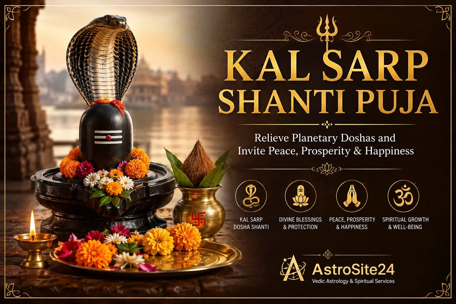Kaal Sarp Shanti Puja at Trimbakeshwar Jyotirlinga