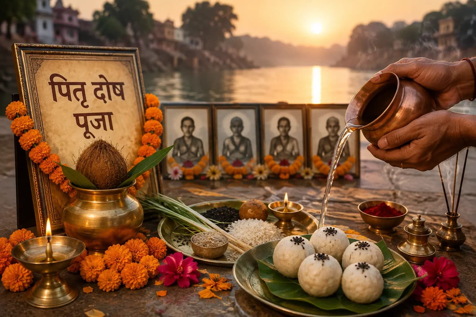 Pitru Dosh Nivaran and Tripindi Shraadh Puja at Pichas Mochan Temple Kund