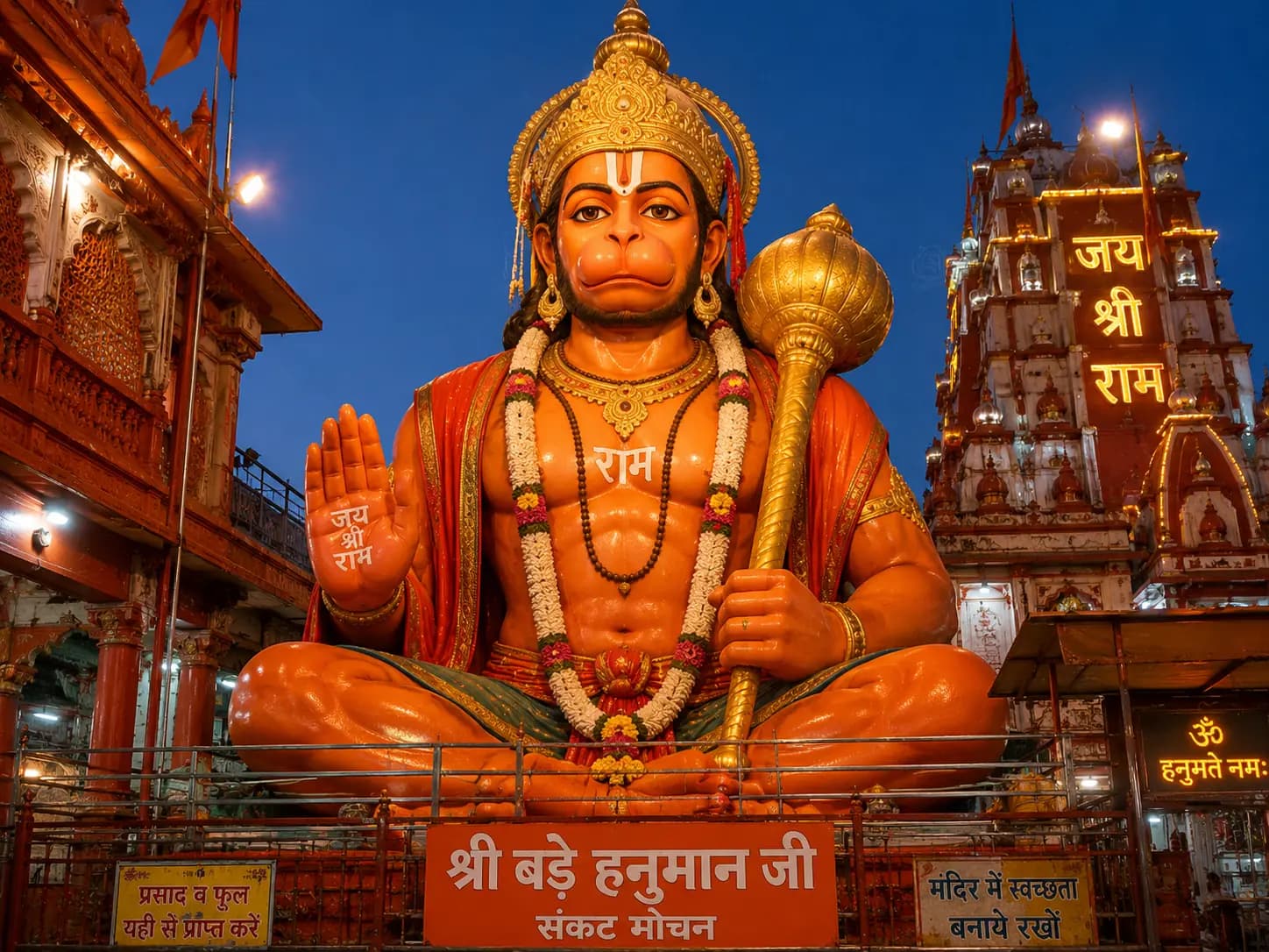 Bade Hanuman Mandir Seva at Bade Hanuman Mandir