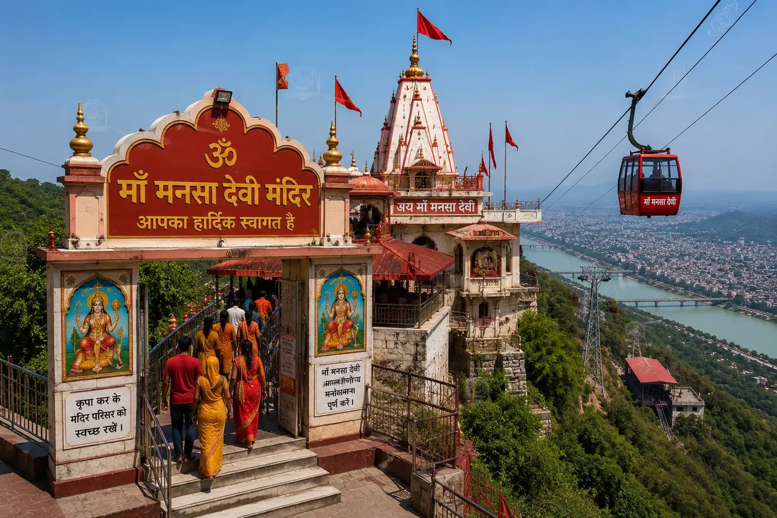 Mansa Devi Seva at Mansa Devi