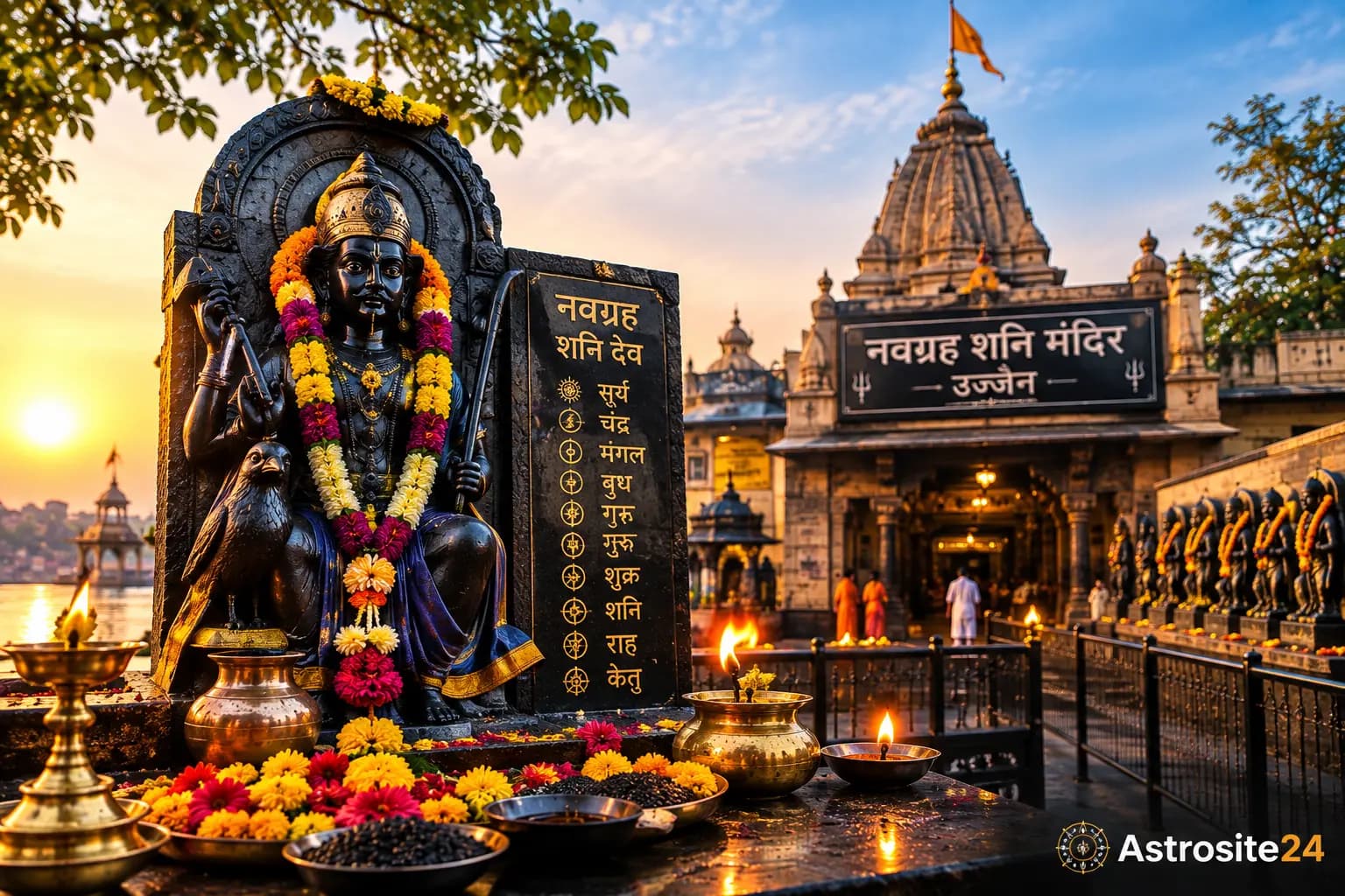 Navgraha Shani Seva at Navgraha Shani Mandir